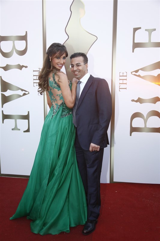 Anabella Hilal dressed by Antoine El Kareh 