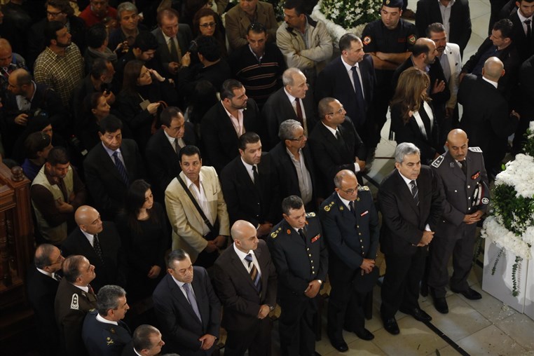 Funeral of Lebanese Diva Sabah 