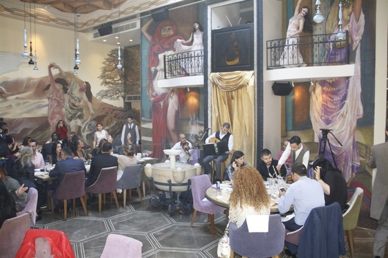 Press Lunch at Dunya