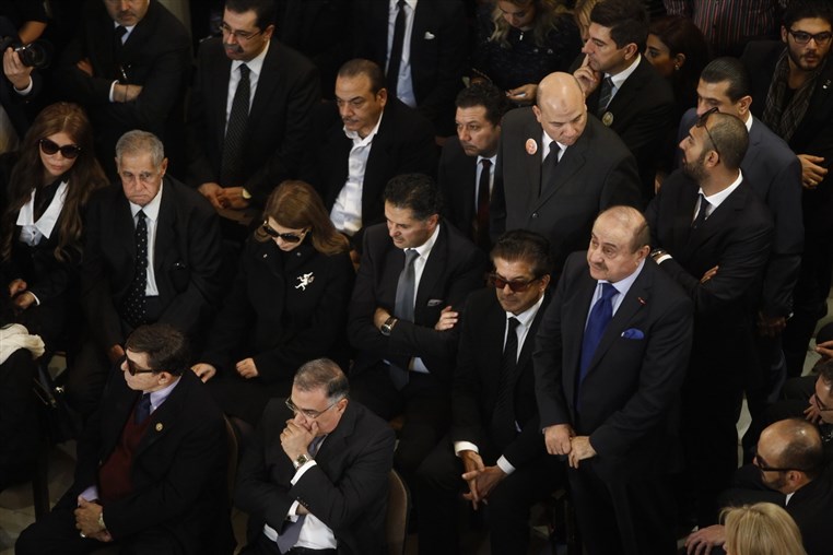 Funeral of Lebanese Diva Sabah 