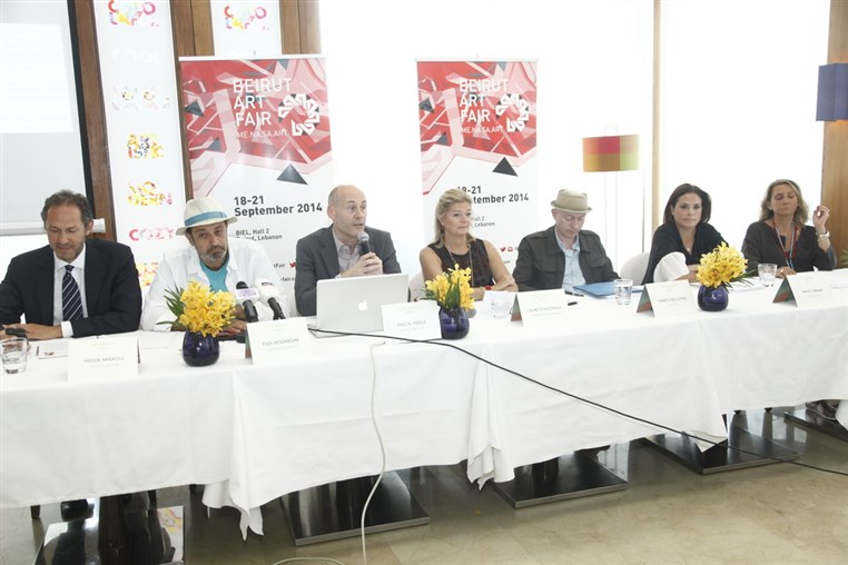 Beirut Art Fair Press Conference 