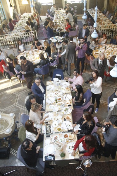 Press Lunch at Dunya