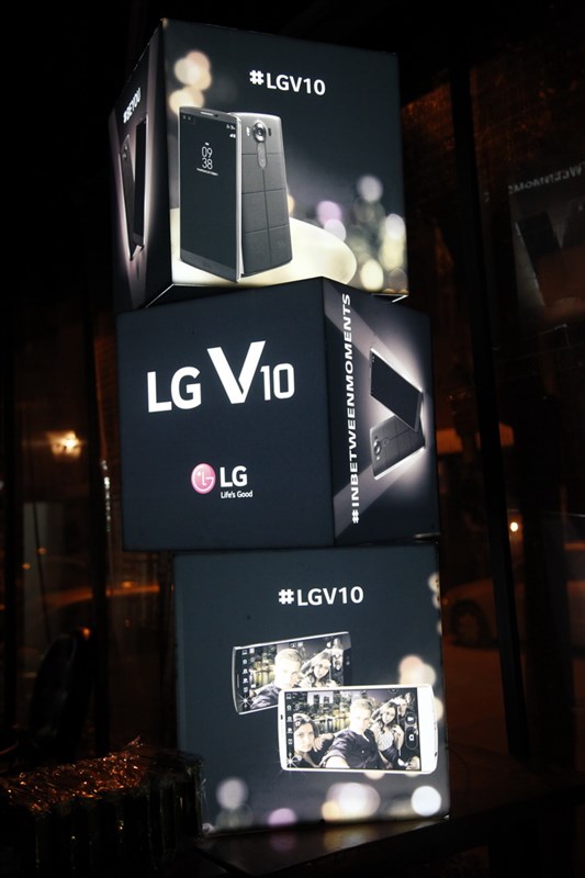 Launch of LG's V10 Premium Smartphone