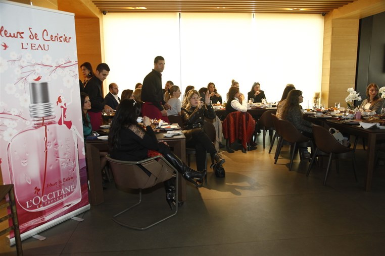Launching of Fleurs de Cerisier de  L'Occitane  