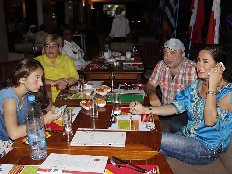 Germany vs Algeria at Mondo Phoenicia