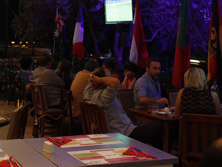 Germany vs Algeria at Mondo Phoenicia