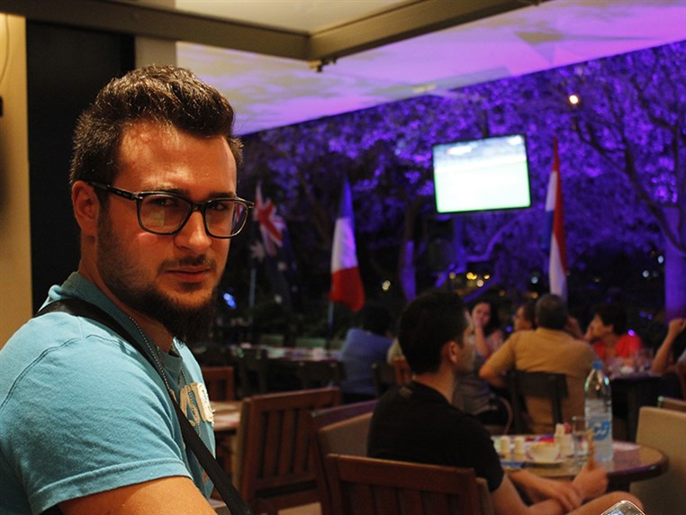 Germany vs Algeria at Mondo Phoenicia