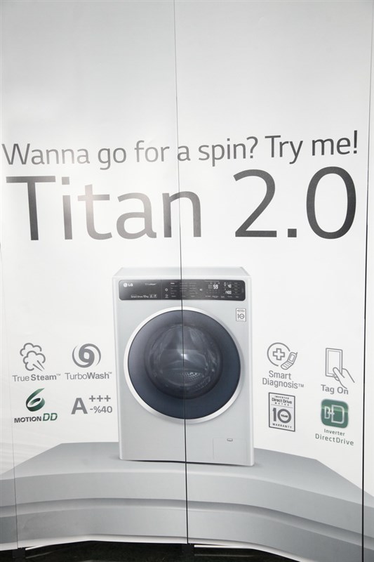 Launching of LG Titan 2.0 Washing Machine