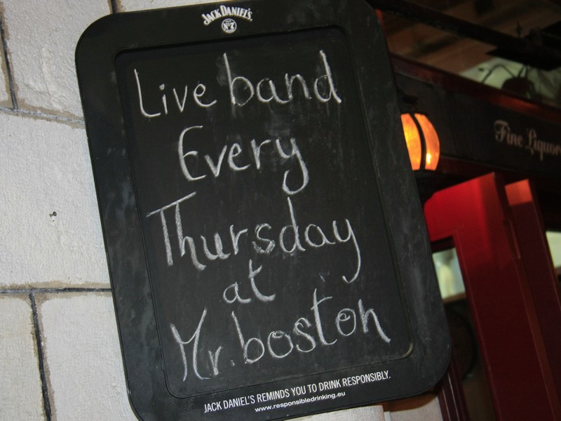 Mr. Boston on Saturday Night