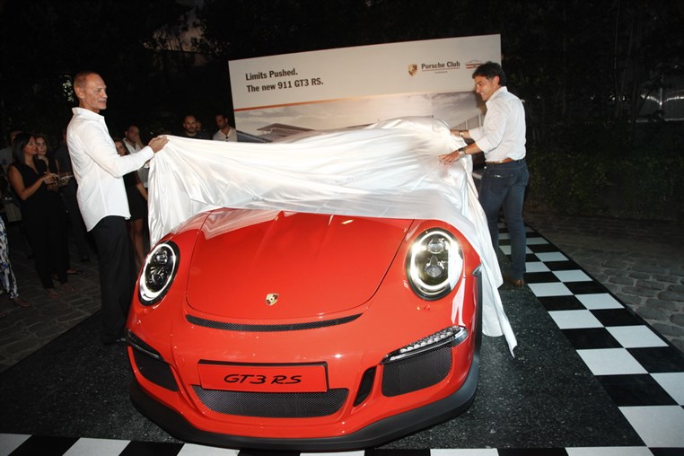 Launching of The New Porsche 911 GT3 RS