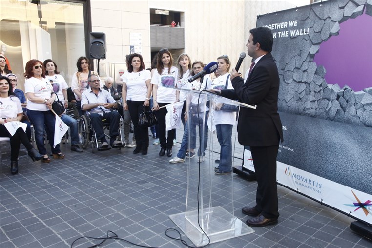 ALISEP Novartis Break the Wall event