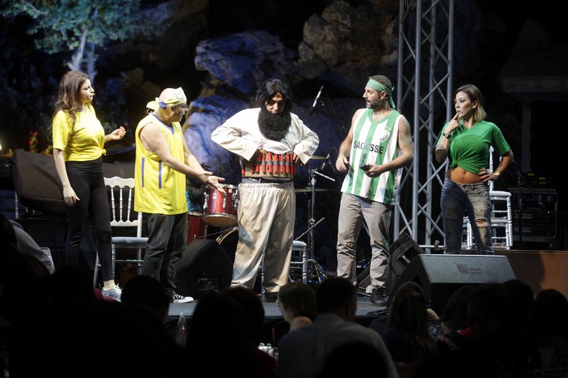 Assi Al Hallani & Fares Karam at Ehden