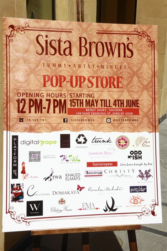 Sista Browns Pop Up Store