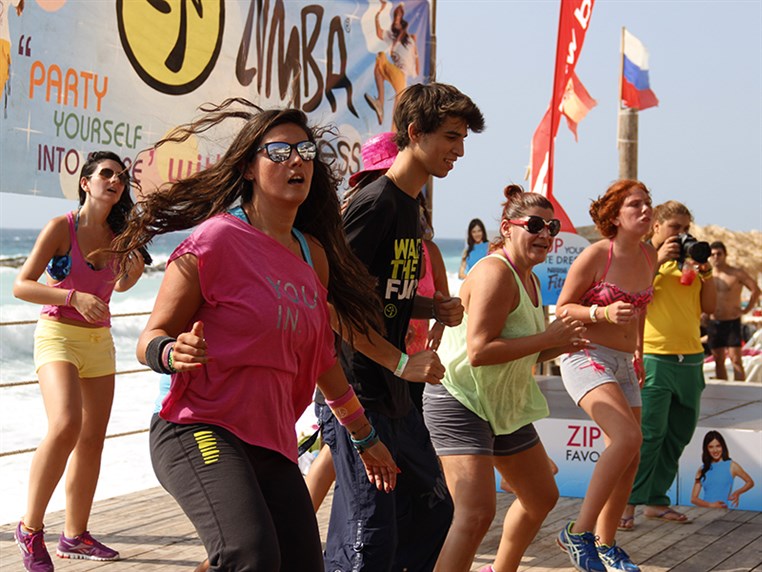 Zumba Beach Party