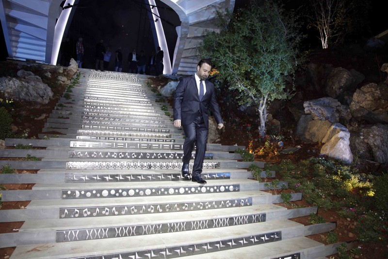 Assi Al Hallani & Fares Karam at Ehden