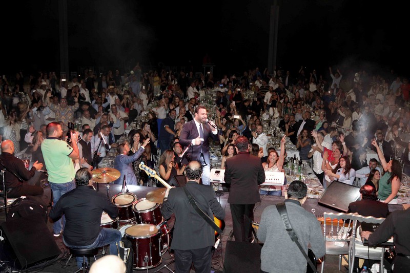 Assi Al Hallani & Fares Karam at Ehden