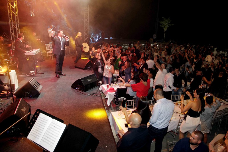 Assi Al Hallani & Fares Karam at Ehden