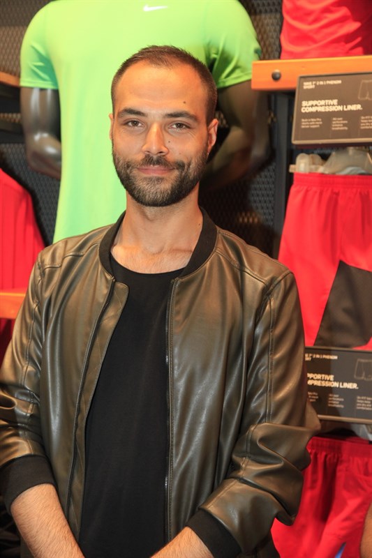 Olympian Lebanese Athlete Chirine Njeim at Nike Beirut Souks