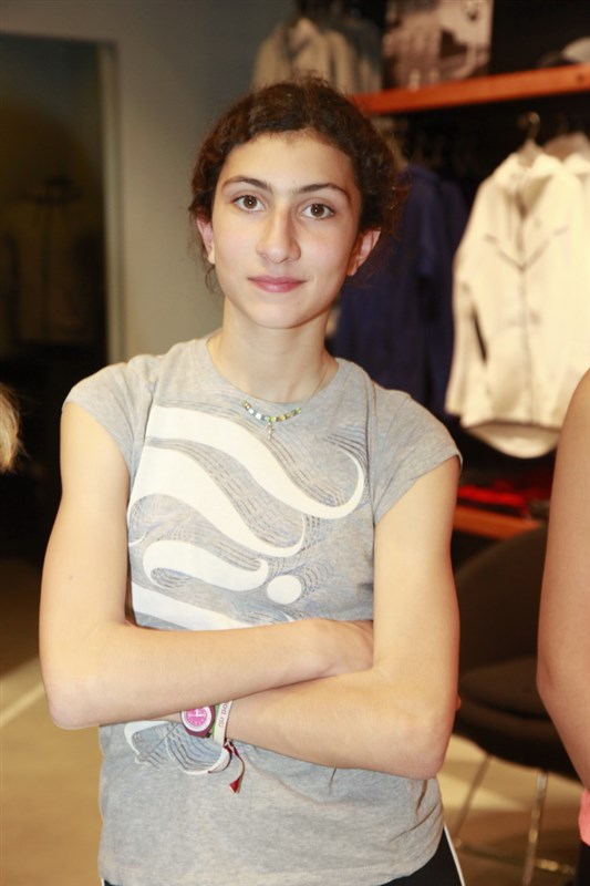 Olympian Lebanese Athlete Chirine Njeim at Nike Beirut Souks