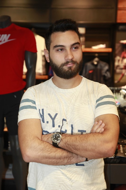 Olympian Lebanese Athlete Chirine Njeim at Nike Beirut Souks