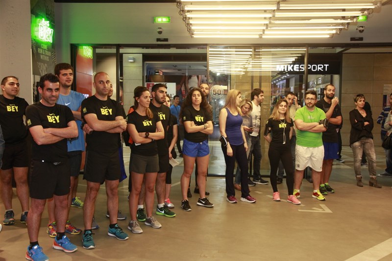 Olympian Lebanese Athlete Chirine Njeim at Nike Beirut Souks