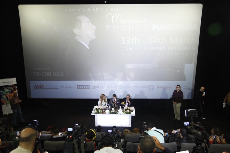 Marwan Khoury Pianorama Press Conference 