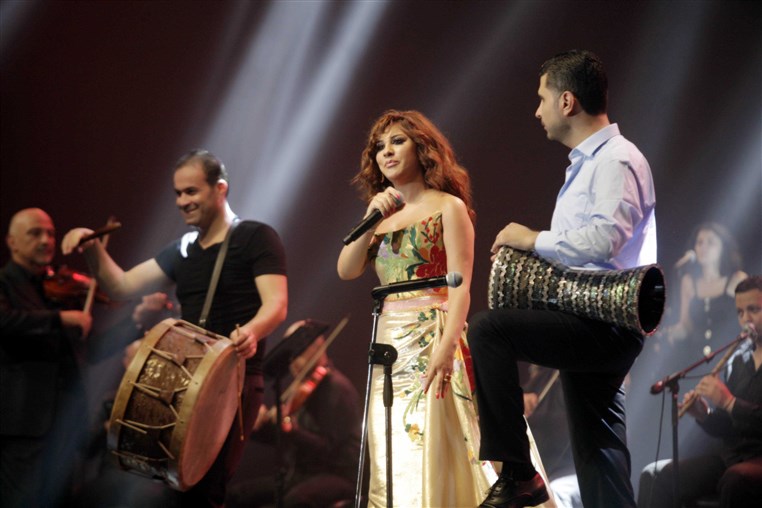 Najwa Karam at Beirut Holidays 