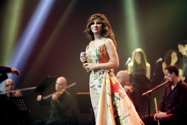 Najwa Karam at Beirut Holidays 