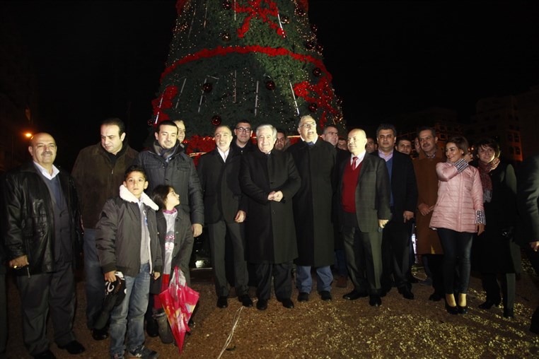 Christmas Tree at Beirut Martyrs Square 