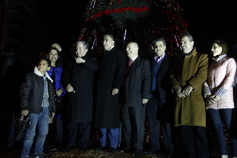 Christmas Tree at Beirut Martyrs Square 