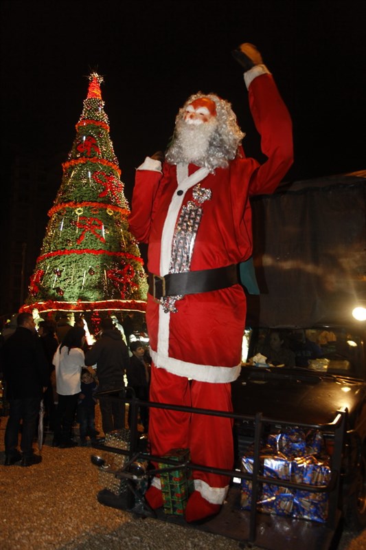 Christmas Tree at Beirut Martyrs Square 