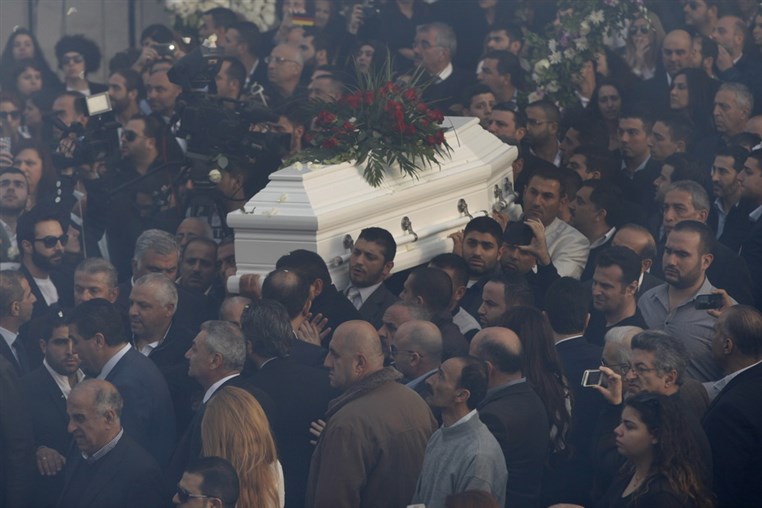 Funeral Of Issam Breidy