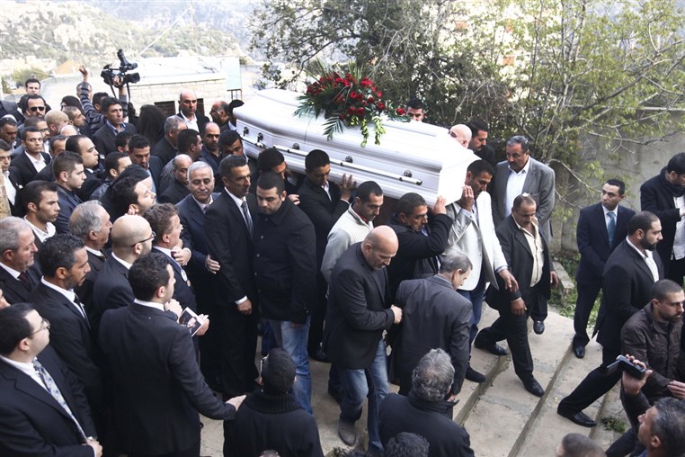 Funeral Of Issam Breidy
