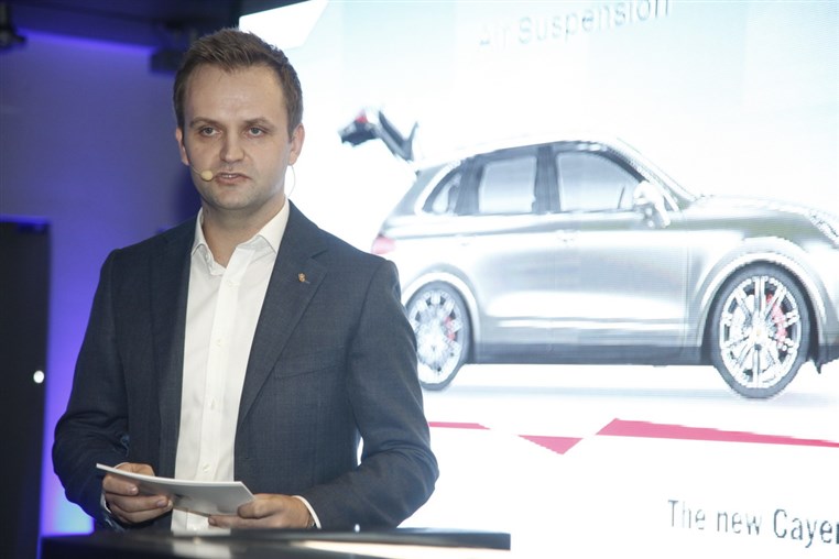 Launching of Porsche Cayenne 
