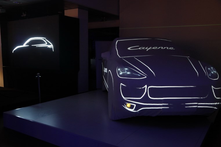 Launching of Porsche Cayenne 