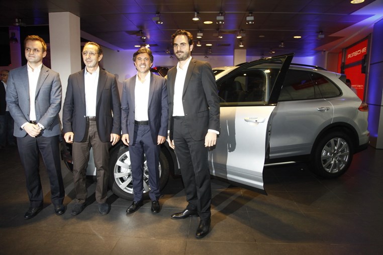 Launching of Porsche Cayenne 