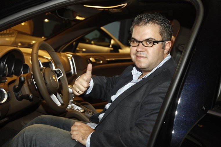 Launching of Porsche Cayenne 