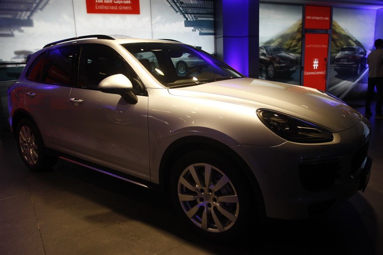 Launching of Porsche Cayenne 