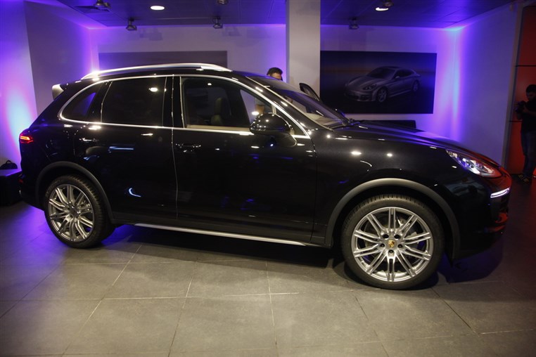 Launching of Porsche Cayenne 