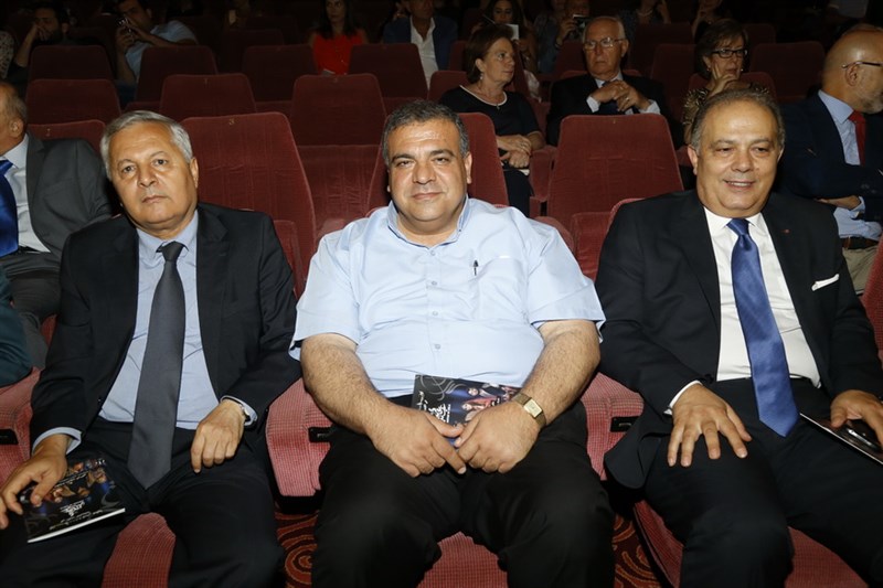 Ambassador Elie Turk . Archbishop Ibrahim Ibrahim . Dr; Adnan Al Sayed Hasan