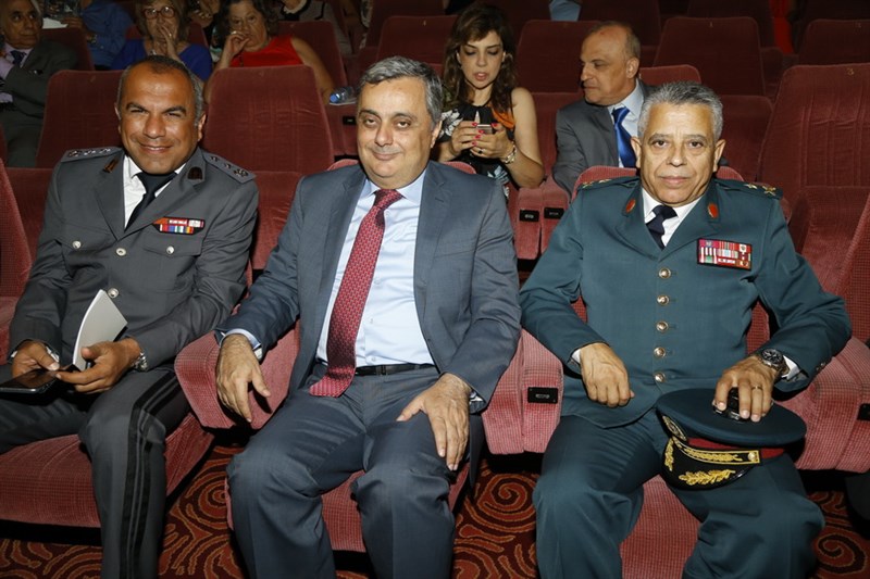 General Saad Al Jundi . General Gorge Karaa . Colonel Ziad Mrad
