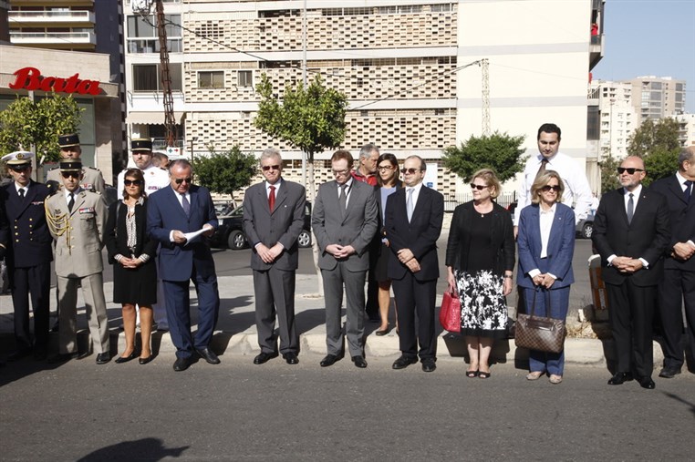 Commemoration de l'attentat du Drakkar