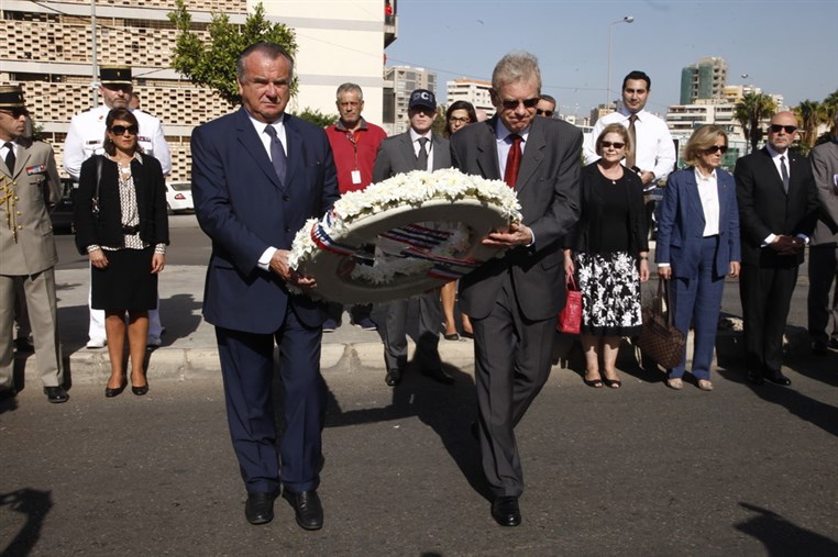 Commemoration de l'attentat du Drakkar