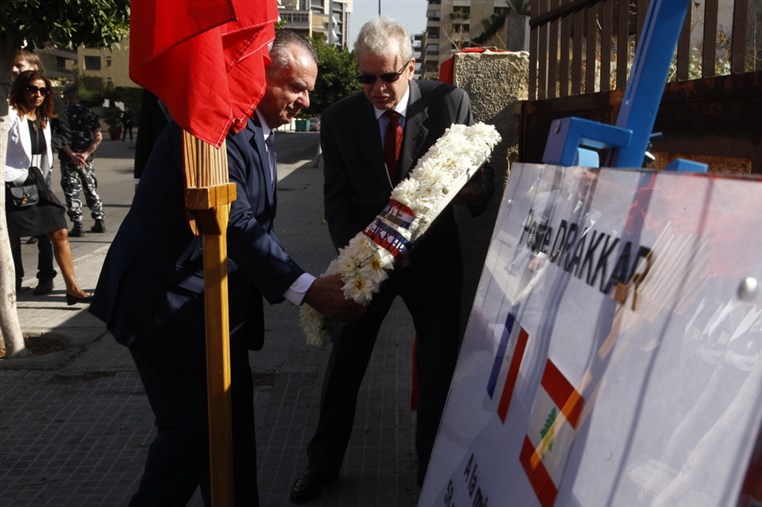Commemoration de l'attentat du Drakkar