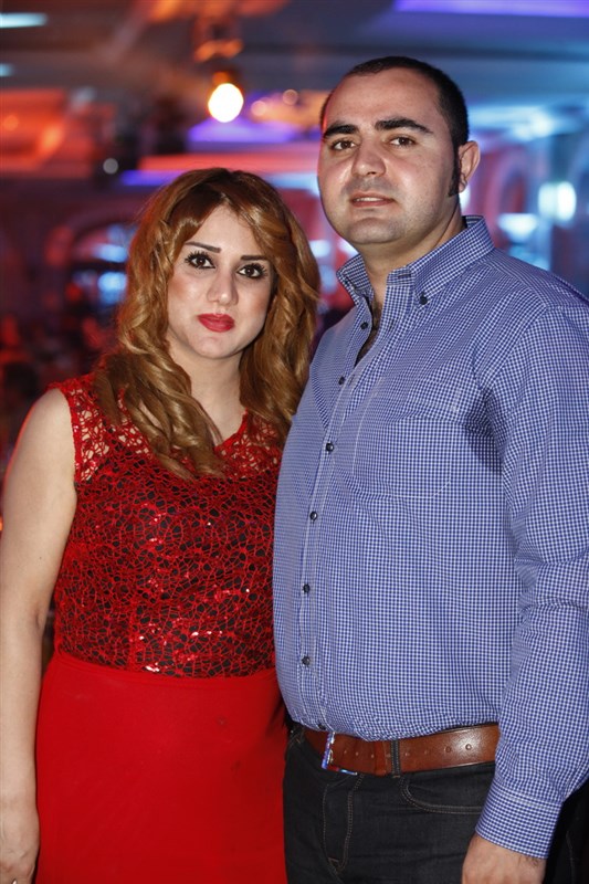 Najwa Karam and Wael Kfoury at Phoenicia 