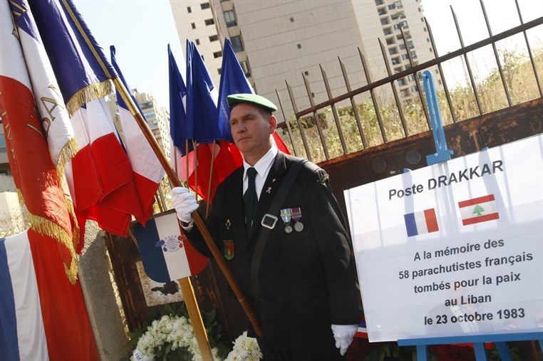 Commemoration de l'attentat du Drakkar