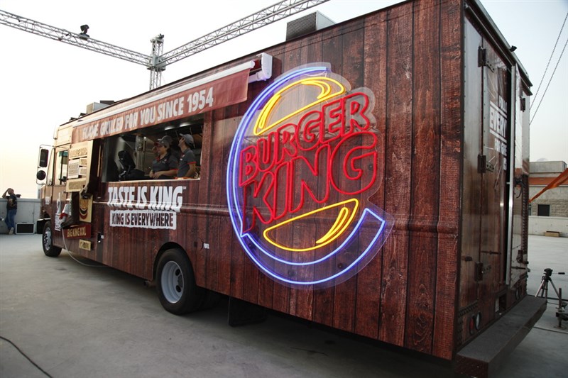 Launching of Burger King-King of the Road