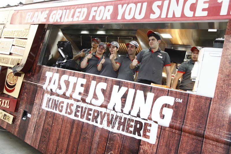 Launching of Burger King-King of the Road