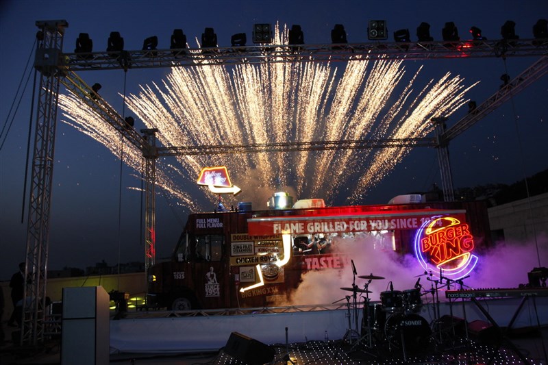 Launching of Burger King-King of the Road