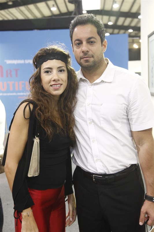 Ali Tlais exhibition at Beirut Art Fair 